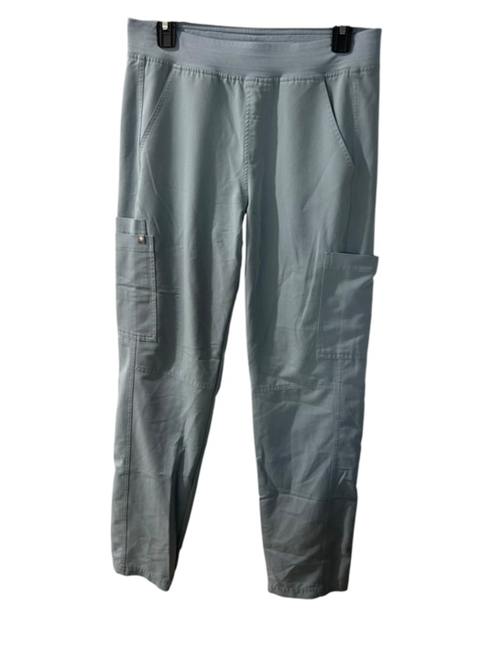 FIGS  Technical Cargo Light Blue Scrub Pants